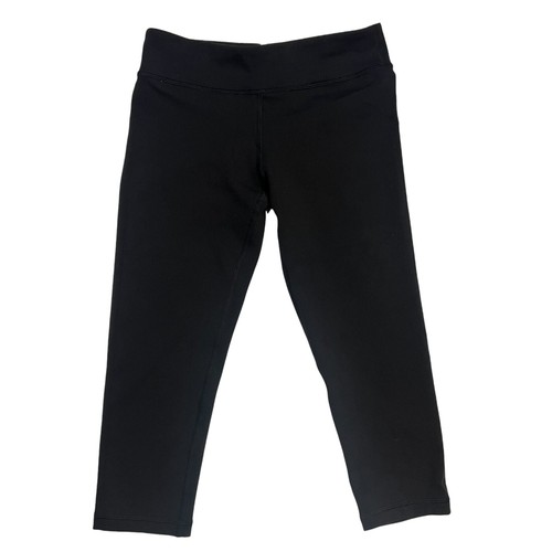 Ivivva by Lululemon Pants Girls 12 Black Leggings Athletic Outdoors Kids 25X17* - Picture 1 of 10