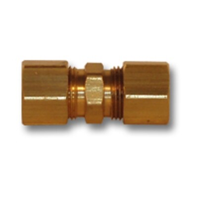 1/2 OD Brass Compression Union Brass Pipe Fitting NPT adapter soft copper air