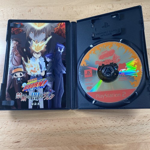 PS2 PlayStation 2 Katekyoo Hitman Reborn! Kindan no Yami no Delta GIAPPONESE completo - Foto 9 di 10