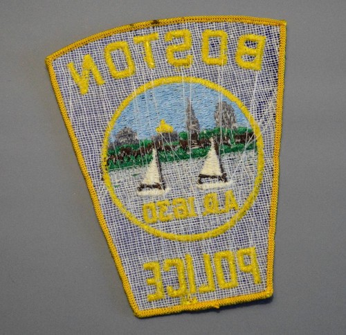 Parche de colección de la policía de Boston Massachusetts versión años 60 ++ sin usar MA - Imagen 2 de 2