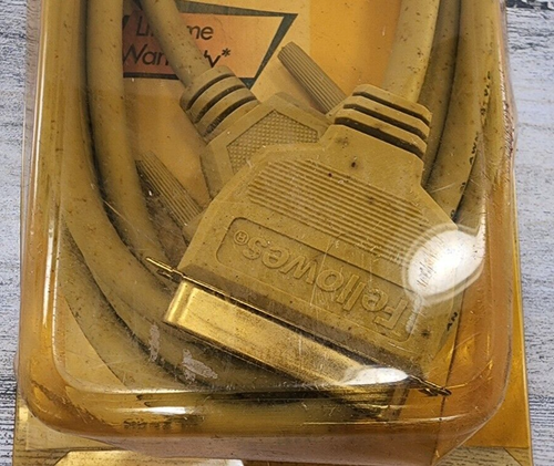 Fellowes Printer Computer Cable IEEE 1284 AB 10' Foot DB25M to Cen 36M NOS - Picture 5 of 9