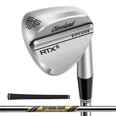 Cleveland RTX 6 Tour Satin Wedge | Steel | Choose your Loft & Bounce