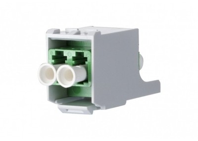 METZ CONNECT OpDAT modul LC APC SM grün Keramik LWL-Modul LC-Duplex ...