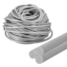 Foam Backer Rod, 3/8" x 98 ft Foam Caulk Saver, Grey