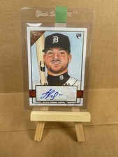 2020 Topps Gallery Jake Rogers RC Auto /25