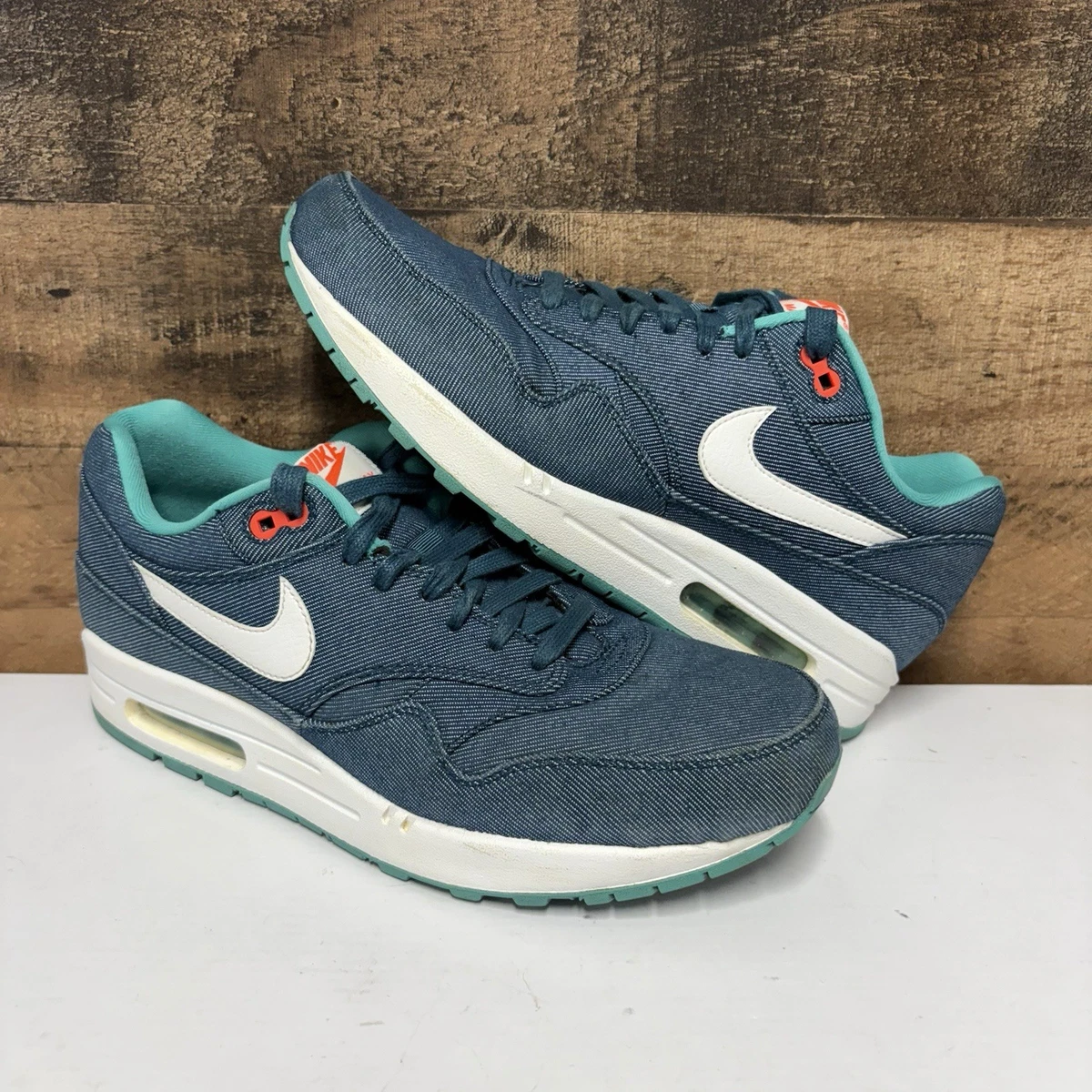 Nike Air Max 1 Prm Turquoise Denim for Sale | Authenticity