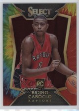 2014-15 Panini Select Concourse Tie-Dye Prizm /25 Bruno Caboclo #81 Rookie RC