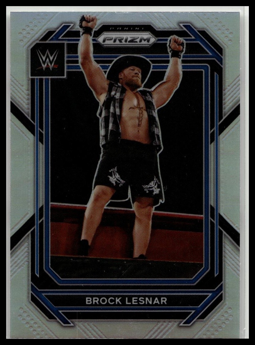 2023 Panini Prizm WWE #151 Brock Lesnar Silver