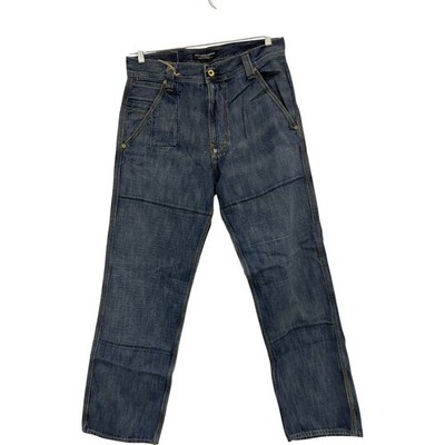 Vtg Polo Jeans Co. Ralph Lauren Men Jeans Sz 33 Blue Denim Carpenter Cotton NWOT