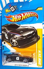 Hot Wheels 2012 New Models Series #18 BMW Z4 M Black w/ PR5s