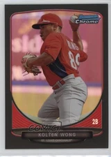 2013 Bowman Draft Top Prospects Chrome Black Refractor /35 Kolten Wong #TP-28