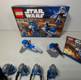 LEGO 7914 Star Wars Mandalorian Battle Pack, 100% Complete w/ Box & Manual