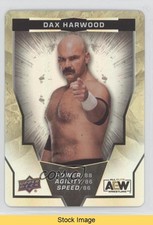 2024 AEW All Elite Wrestling Gaming Cards Gold Foil Dax Harwood #14 READ 09q5