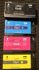 936e Ink Cartridges Replacement for HP 936 936XL Combo Pack for OfficeJet 9122e;