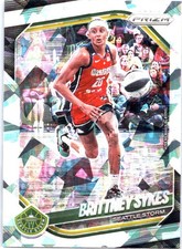 2025 Panini Prizm WNBA #121 Brittney Sykes Ice Prizms