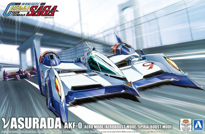 1:24 Nu Asurada AKF-0 Aero Mode/Aero Boost Mode/Spiral Boost Mode Kit by Aoshima