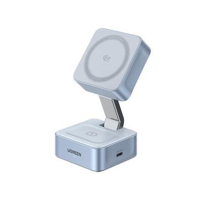 UGREEN Qi2 25W Magflow Wireless Charger Magsafe Charging Station 2-... Fast Ship