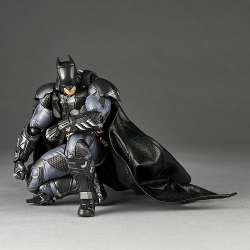 Kaiyodo Revoltech Amazing Yamaguchi Harley Quinn Red Black Batman Arkham Knight - Picture 24 of 24