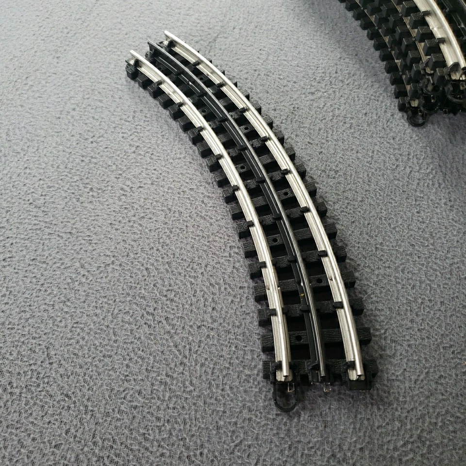 Lot of K-Line Super Snap O Gauge Model Train Track 10 Curved Pieces Bundle EUC - Image 2 of 4