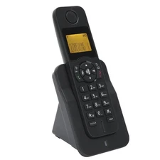 Cordless Phone with Caller ID, HandsFree Call Home Phone with Big Buttons,Black