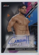 2021 Topps Finest WWE Roster Black Refractor /25 Humberto Carrillo Auto 1o52