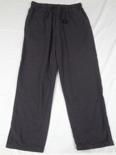 GEORGE BLACK CHECKERED MENS PAJAMA PANTS PJ SLEEP PANTS LARGE L767