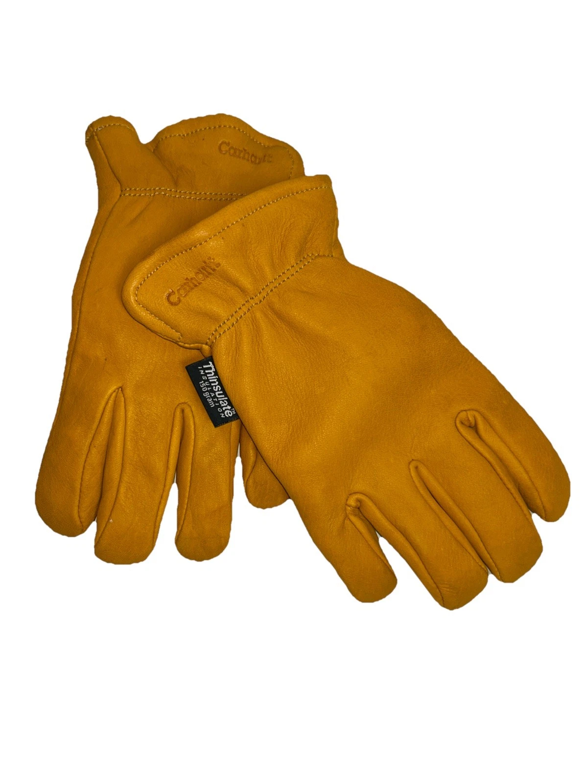 Carhartt Medium Thinsulate Deerskin Gloves Pre-owned