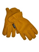 Carhartt Medium Thinsulate Deerskin Gloves Pre-owned