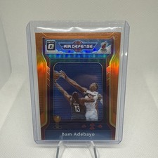2020-21 Donruss Optic Basketball Bam Adebayo Air Defense Orange /39
