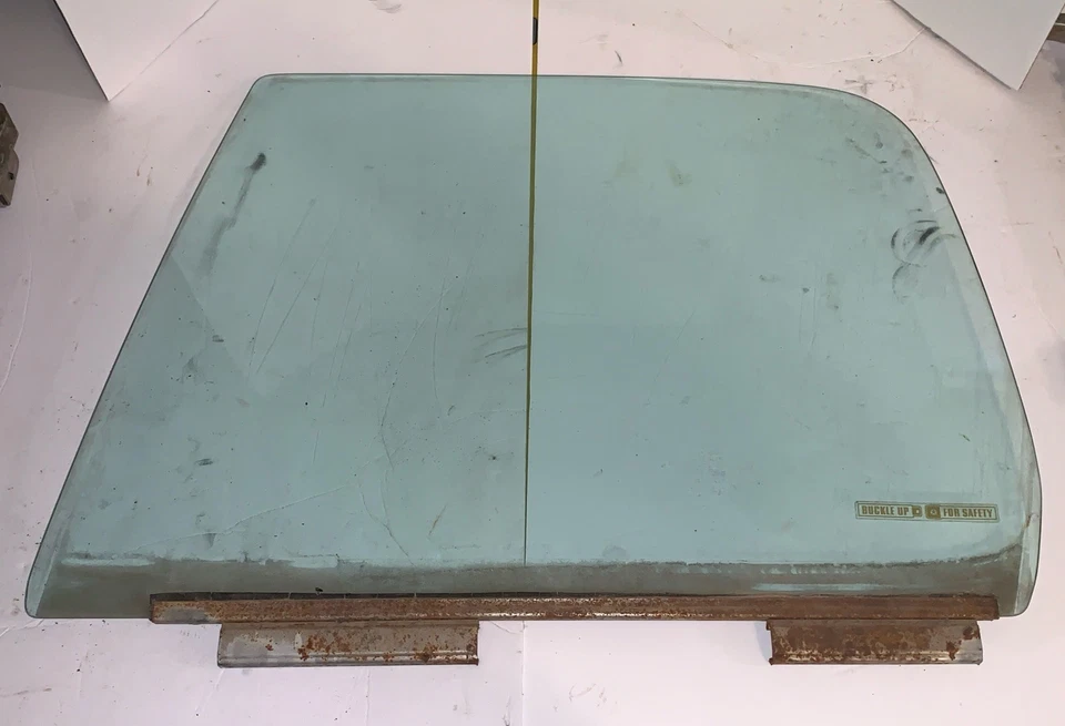 Dodge D100 D150 D350 Ram 1981-1993 camioneta pickup OEM puerta del conductor ventana vidrio Foto 4 de 4