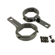 Denali 50mm-60mm Driving Light Mount Articulating Bar Clamp - LAH.00.10500.B