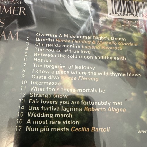 A MIDSUMMER NIGHT'S DREAM Movie Soundtrack OST CD Simon Boswell 17-Trax HYPE NEW - Imagen 6 de 7