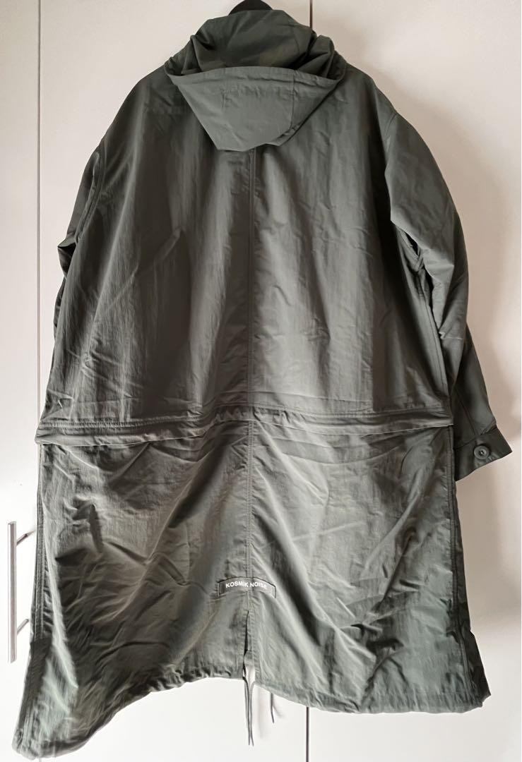 GU x UNDERCOVER 2WAY Oversized Mod Coat Blouson Nylon Olive GU x UNDERCOVER 2WAY Oversized Mod Coat Blouson Nylon Olive