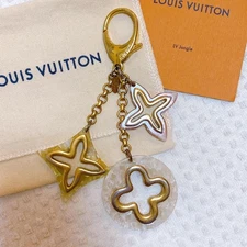 Louis Vuitton M66884 Bijou Sac Insolence Multi Color Gold Keychain Bag charm