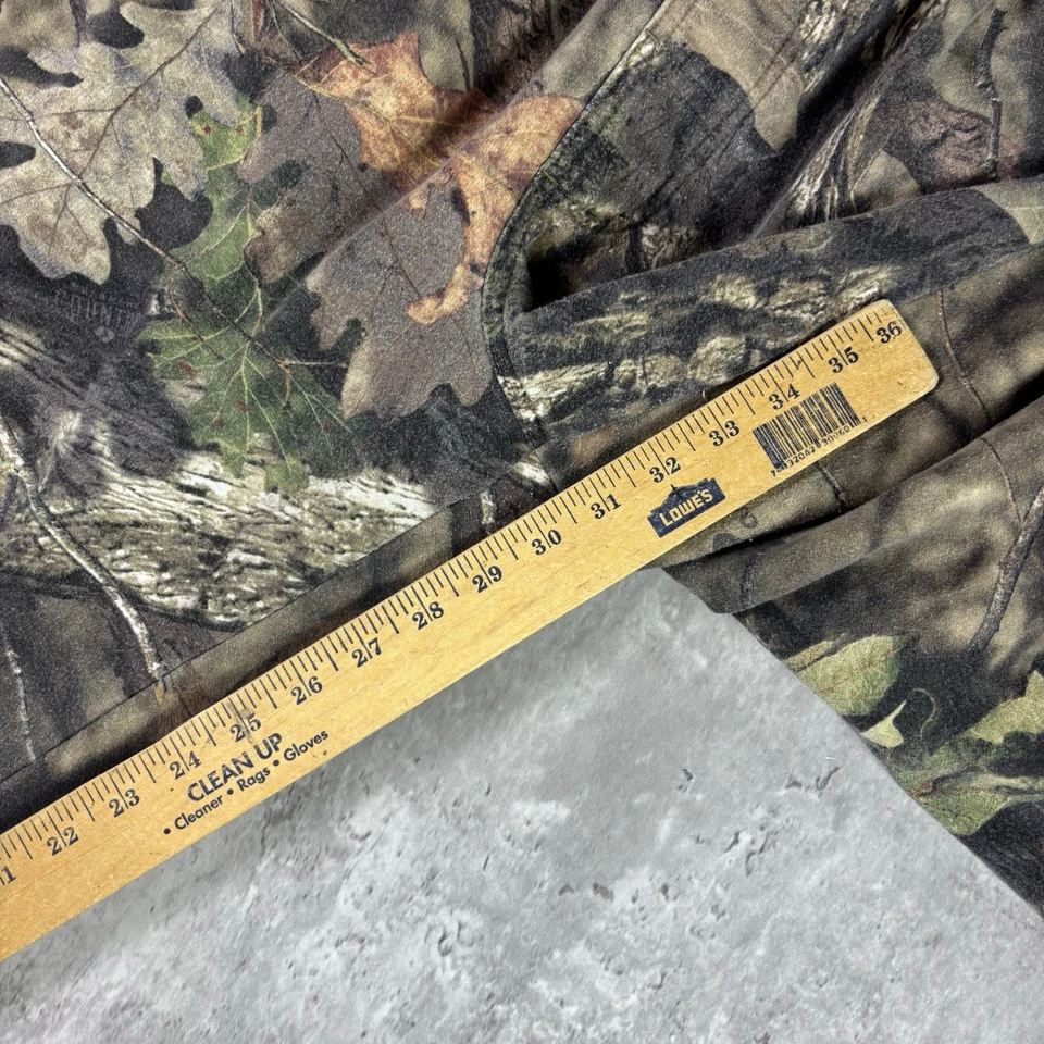 Pantalones deportivos vintage de roble musgo camuflados pierna ancha calce holgado talla 2XL 90s Foto 4 de 4