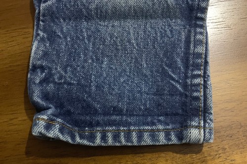 Raro 1971 (nuove condizioni) Vintage Taglia 0 Bambino Neonato Bambino Jeans SF Cal Timbro - Foto 5 di 13