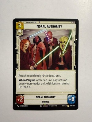 Moral Authority 256/264 SWU Secrets of Power