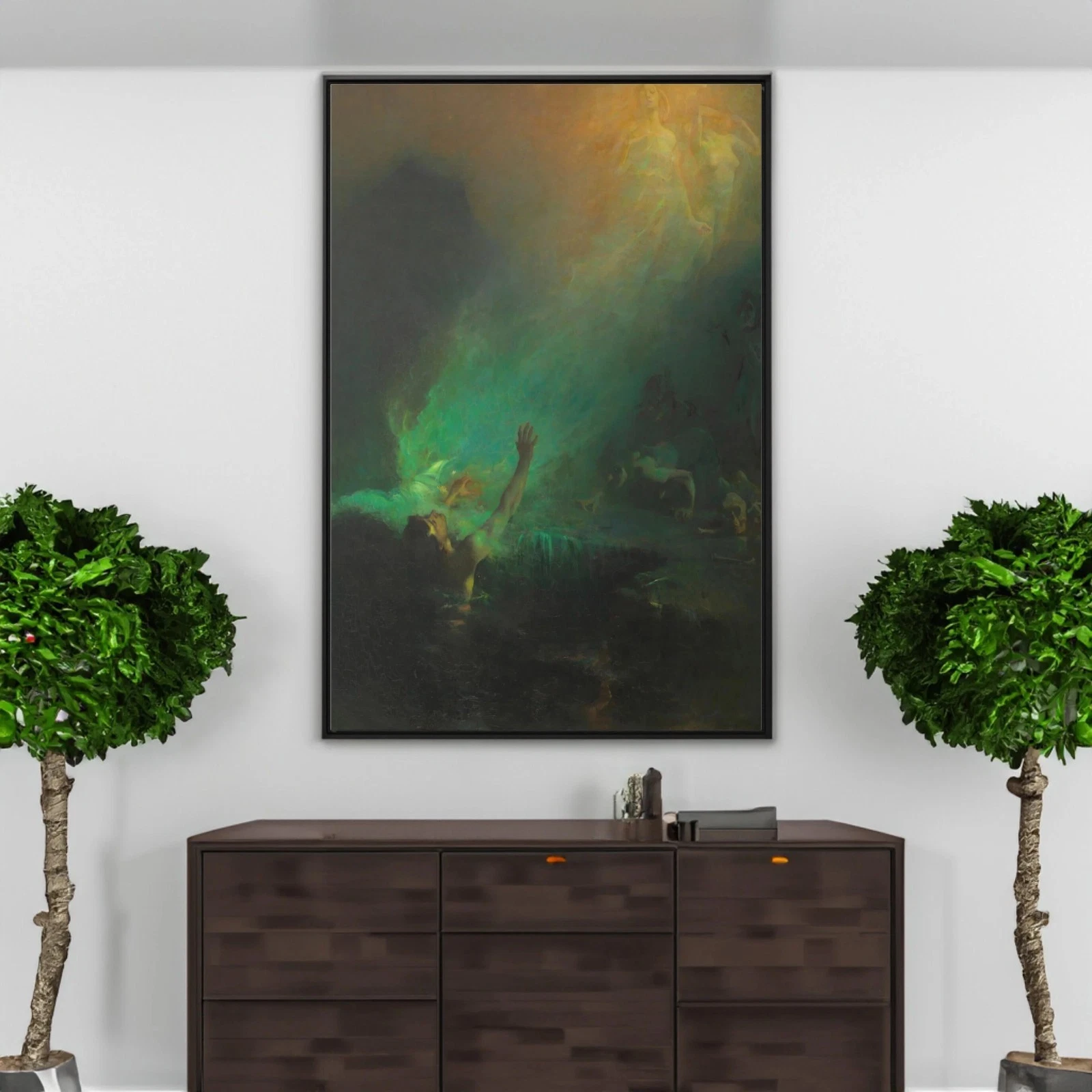 John Longstaff Sirens Canvas/Poster Wall Art