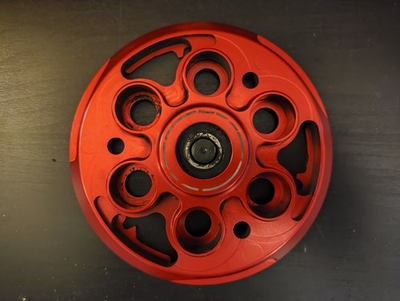 #ad K BIKE PRESSURE PLATE quot;EASYquot; RED FOR DRY CLUTCH SP03R $85.00
