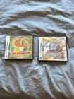 Authentic Pokemon Heart Gold Nintendo DS Japan Working + BW2 X2 Not Working