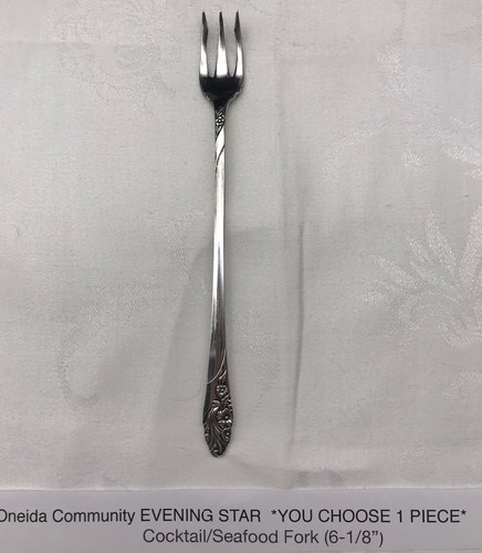 Oneida EVENING STAR Silverware CHOICE Silver Plate Flatware Community (#17-2393) - Picture 131 of 174