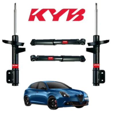 KYB KIT 4 AMMORTIZZATORI ANTERIORI + POSTERIORI KAYABA ALFA ROMEO GIULIETTA - 2010->