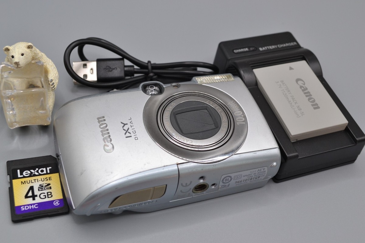 【美品】Canon デジタルカメラ IXY DIGITAL 820 IS 日本製 IXY DIGITAL 820 IS - キヤノンカメラミュージアム