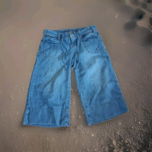 Hint Wide Leg Capris Jean Women Sz 3 Great Condition Back To School - Picture 2 of 10