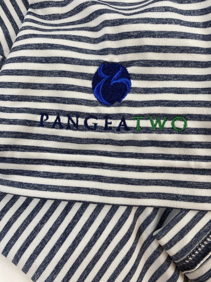 State Traditions mens short sleeve striped polo shirt size XL stretch - Image 3 of 4