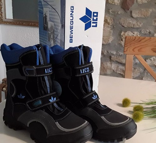 🌬Junge⛄ Winter /KLETT /SCHUHE Boots/Stiefel ❄ Gr. 41⛄Lico Schwarz, warm 🌬NEU - Bild 12 von 12