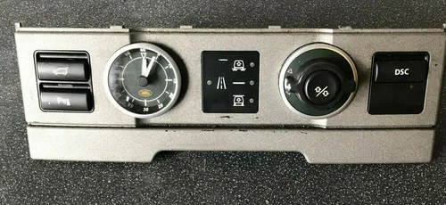 RANGE ROVER L322 VOGUE 2002-2006  AIR SUSPENSION CONTROL PANEL CLOCK  RHD REF 4