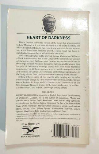 Heart of Darkness by Joseph Conrad (Paperback Norton Critical Series) *Ship Int - Imagen 2 de 3