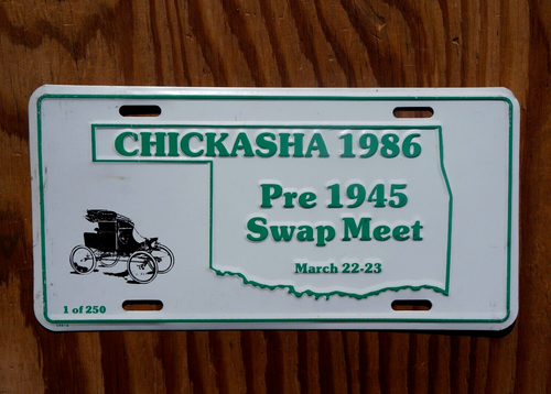 Targa Chickasha Oklahoma 1986 PRE 1945 SWAP MEET # 1 di 250 - Foto 1 di 3