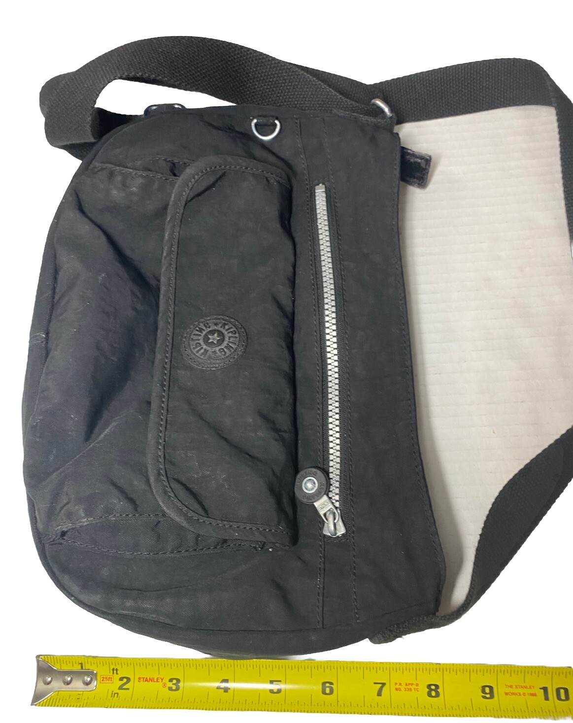 Kipling Black Medium Polyamide Syro Crossbody Tra… - image 12